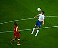 Asamoah Gyan & Gary Cahill (Ghana vs. England)