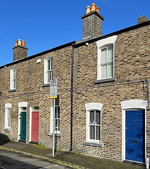 Ballagh House (aka 3-5 Temple Cottages), Dublin 7, home of Robert Ballagh