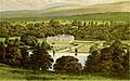 Barons Court, from, A series of picturesque views of seats of the noblemen and gentlemen of Great Britain and Ireland (1840)