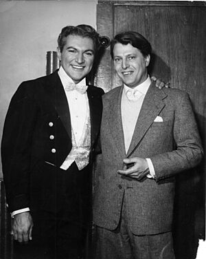 Barry Langford With Liberace