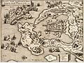 Bataille navale et Siege d Orbitello 1646