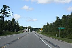 Signage along U.S. Route 31