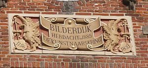 Bilderdijk 1756-1831 herdacht in 1885 - de Kunstenaarskring