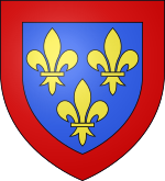 Blason duche fr Anjou (moderne)