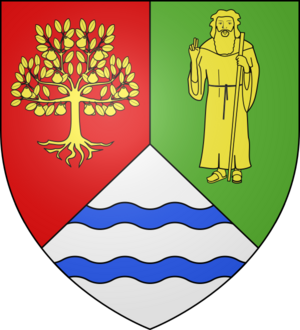 Blason ville fr Peray (Sarthe)