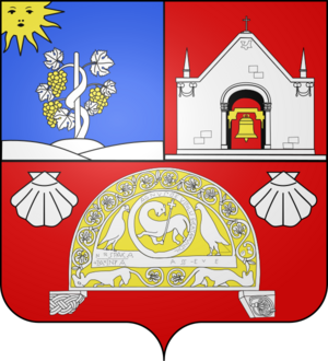 Blason ville fr Tauriac (Gironde)