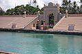Bleachers--Waikiki Natatorium War Memorial near Kaimana Beach-sunny