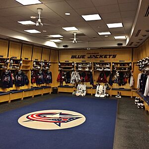 Blue Jackets Locker