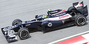 Bruno Senna 2012 Malaysia FP2