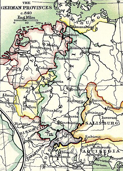 C. 840 German Provinces