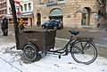Cargo tricycle in Stockholm