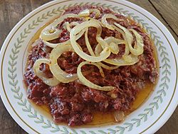 Carne norte guisado with onions (Philippines) 01.jpg