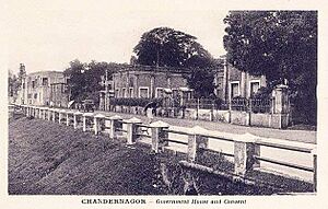 Chandernagor Government Place and Covent