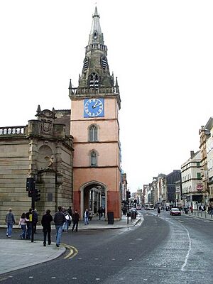 Clock tower of the Tron Theatre - geograph.org.uk - 664044