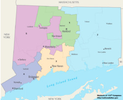 Connecticut Congressional Districts, 113th Congress