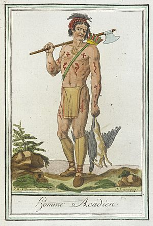 Costumes de Differents Pays, 'Homme Acadien' LACMA M.83.190.378