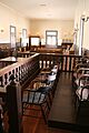Courtroom, old Pinal courthouse