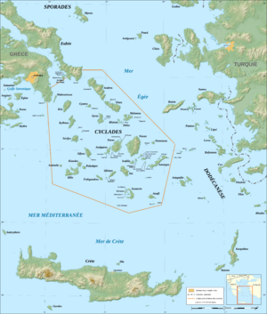 Cyclades map-fr