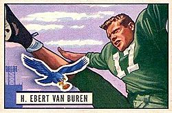 Ebert Van Buren - 1951 Bowman