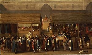 El Parian - 18th century in New Spain
