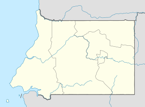 Mengomeyén is located in Equatorial Guinea