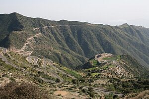 Eritrean mountai road archietcture