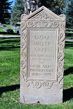 Evergreen Cemetery, Laura Gilpin
