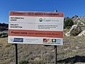 Expanded Public Works Programme poster at the Groot Winterhoek Wilderness Area