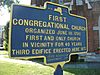 First Congregational Church Middletown NY Historical Marker Jun 11.jpg
