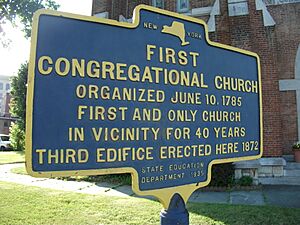 First Congregational Church Middletown NY Historical Marker Jun 11