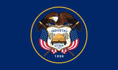 Flag of Utah (enhanced variant)