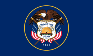 Flag of Utah (enhanced variant)