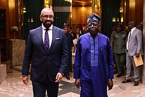 Foreign Secretary James Cleverly visits Nigeria - 53089035464