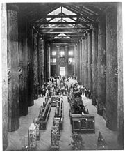 Forestry Building Lewis Clark Expo interior 2 1905