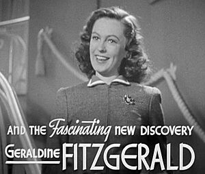 Geraldine Fitzgerald in Dark Victory trailer