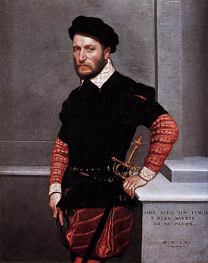 Giovanni Battista Moroni - Portrait of Don Gabriel de la Cueva, later Duke of Alburquerque - WGA16256.jpg