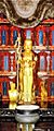 Golden statue of Xuanzang. Giant Wild Goose Pagoda, Xi'an
