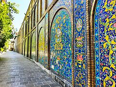Golestan Palace Walls