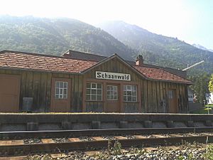 Schaanwald railway station