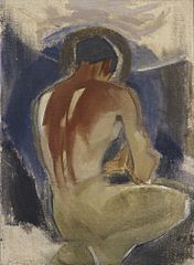 Helene Schjerfbeck - Robber at the Gate of Paradise