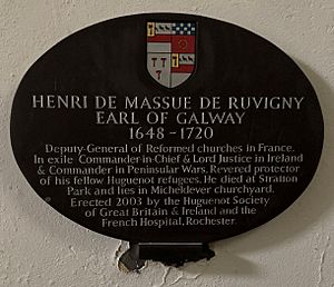 Henri de Massue memorial