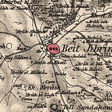 Historical map series for the area of Bayt Jibrin (1870s).jpg