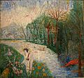 James Ensor, Finding of Moses (1924) oil on canvas, 119 x 128 cm