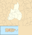Jayuya, Puerto Rico locator map