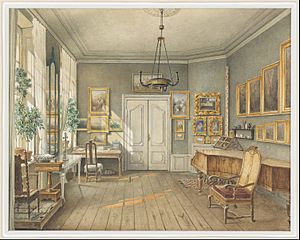 Julius Eduard Wilhelm Helfft - The Music Room of Fanny Hensel (nee Mendelssohn) - Google Art Project