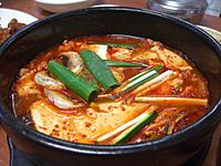 Korean stew-Sundubu-07