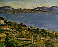 Le golfe de Marseille vu de l’Estaque, par Paul Cézanne