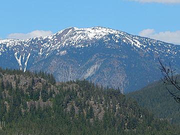 Little Jack Mountain in North Cascades mountain range seen from Highway 20.jpg