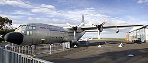 Lockheed C-130A Hercules (A97-214) at the RAAF Museum