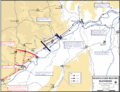 Maneuvers before the Battle of Blenheim, 6-13 August 1704